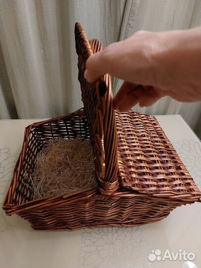 Корзина для пикника и фотосессии.Новая