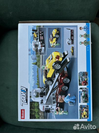 Конструктор лего автовоз новый