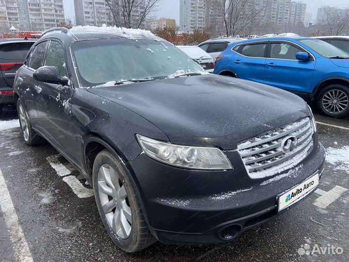 Infiniti FX35 3.5 AT, 2004, 218 000 км