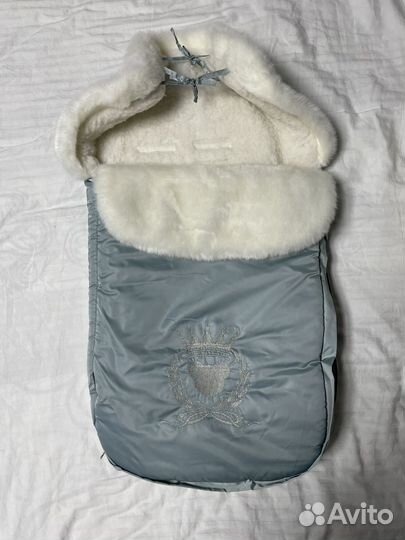 Конверт/комплект на выписку для мальчика зима