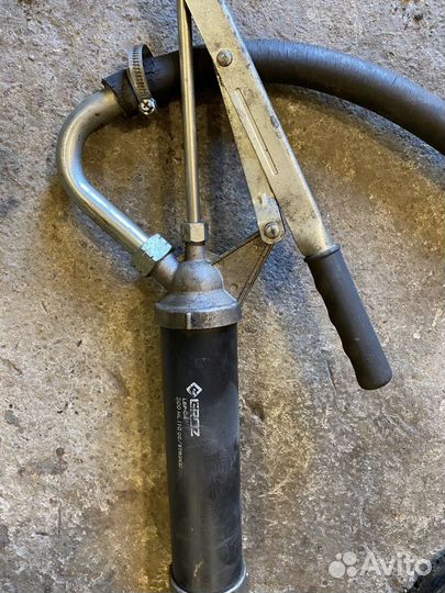 Насос для перекачки масла из бочки