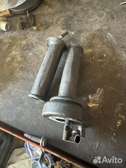 Грипсы с подогревом на BMW R1200gs gsa