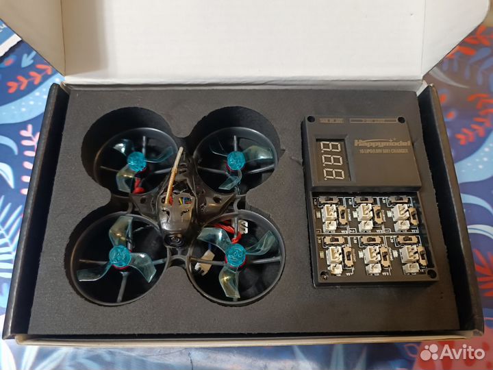 Fpv квадрокоптер Tinywhoop Mobula 7 1-2s