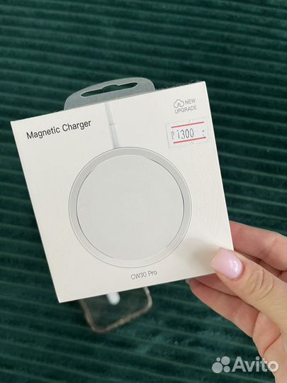 Новая зарядка MagSafe+чехол айфон 13