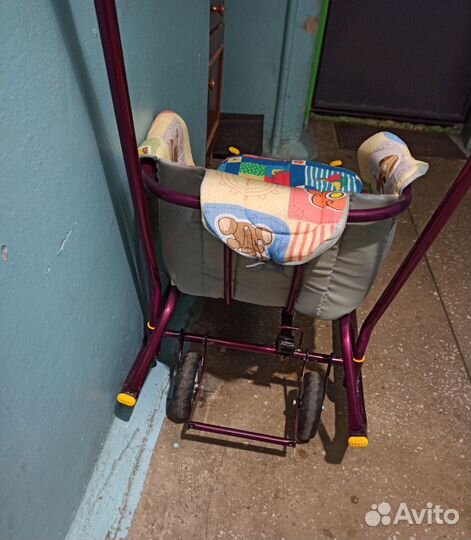 Детские санки с колесами