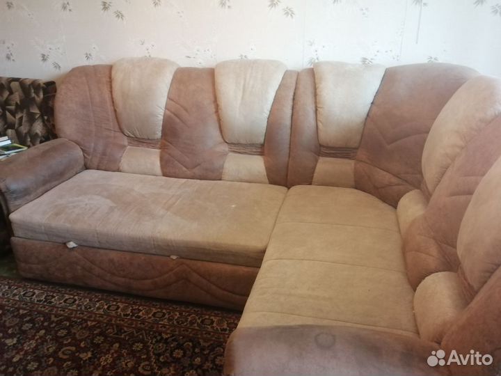 Угловой диван бу