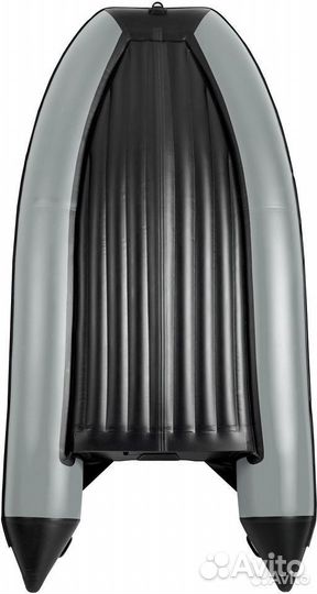 Лодка пвх SMarine AIR FBStandard-380 (серый/чёрн)