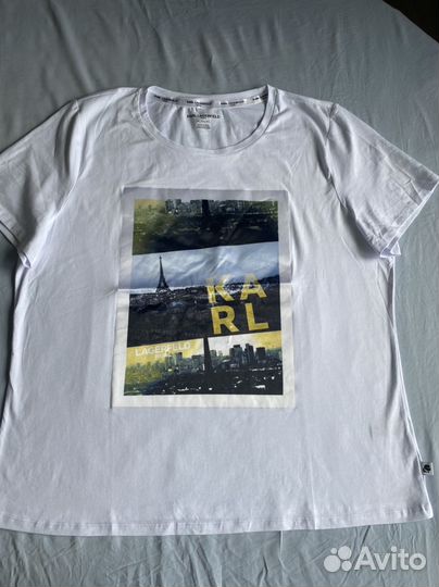 Футболка женская Karl lagerfeld оригинал 50