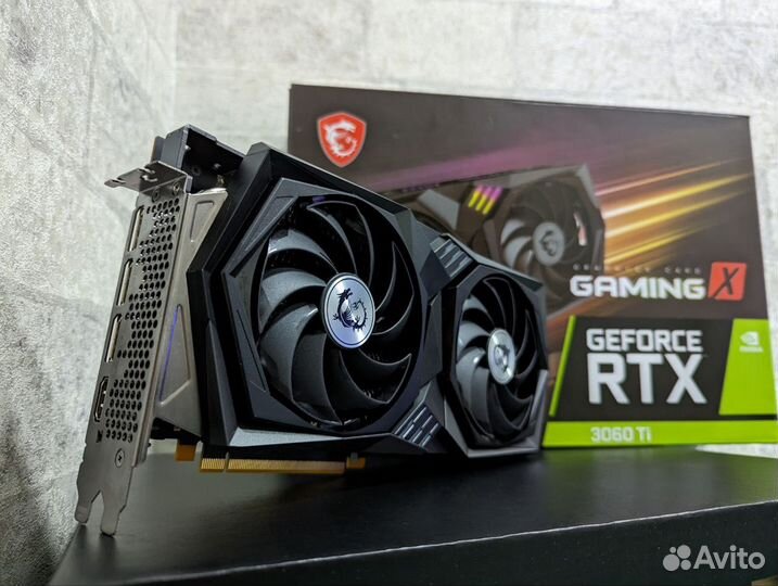 Видеокарта Rtx 3060ti Msi Gamig X.Чек.Сост нов