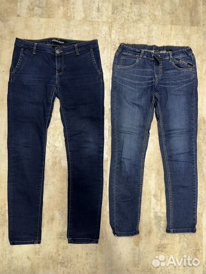 Джинсы 4 пары 27й размер (L)