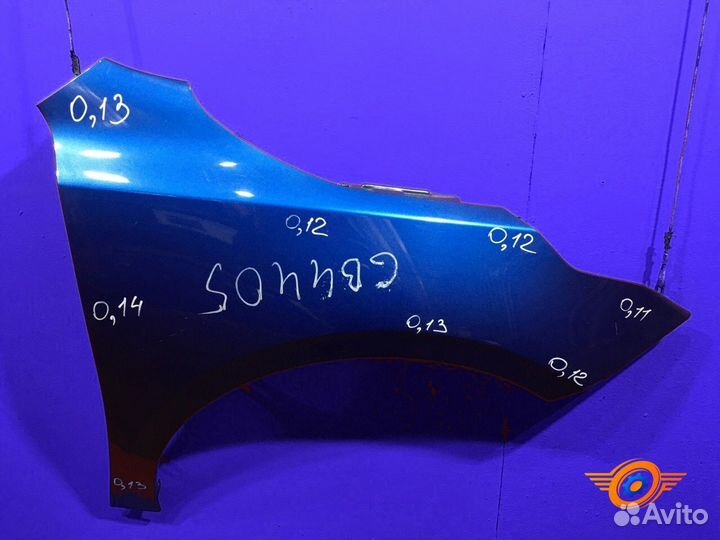 Крыло переднее правое Kia Ceed 3 (Cd) хетчбэк G4LD