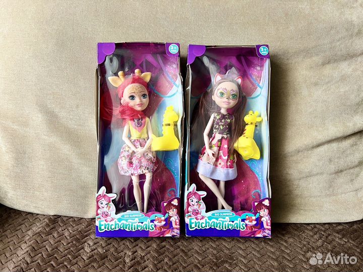 Кукла Энчантималс с питомцем