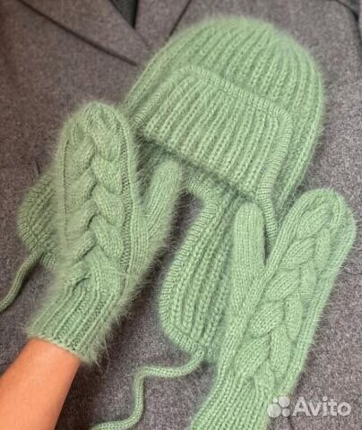 Шапка-ушанка женская