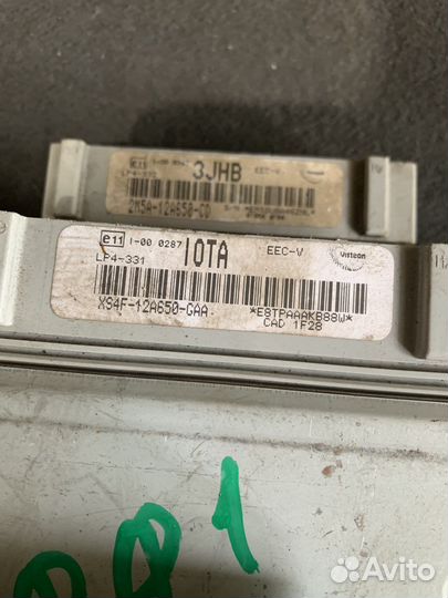 Блок управления двигателем ford focus 1