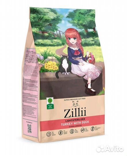 Корм для кошек zillii