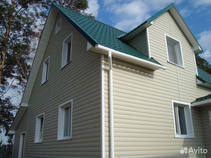 Обшивка домов сайдингом