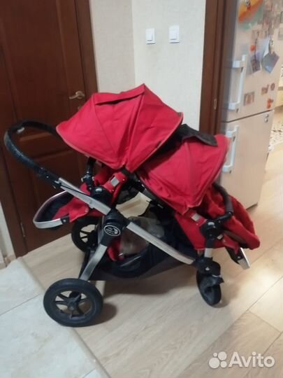 Коляска для погодок baby jogger city + yoya