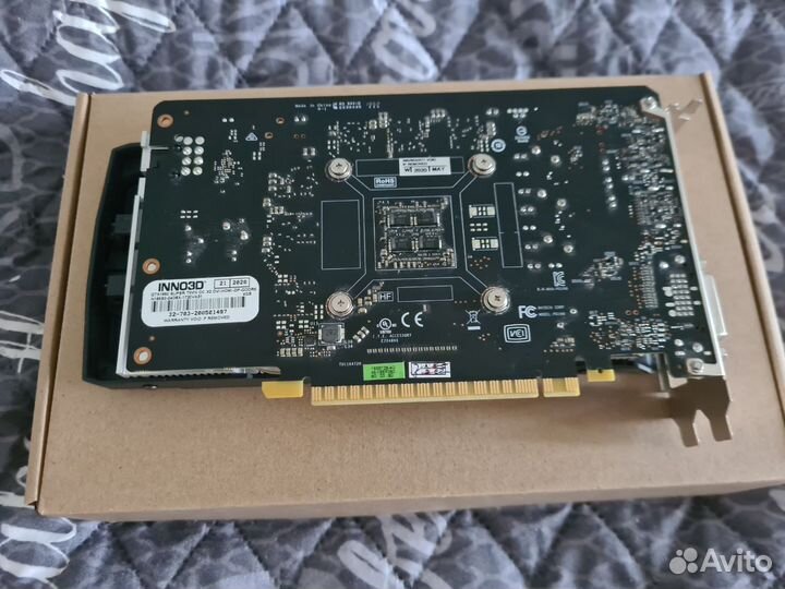 Nvidia Geoforce GTX 1650 Super inno3D