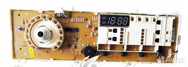 Дисплей и плата стиральной машинки LG