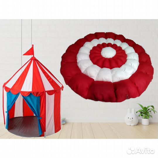 Коврик бомбон новый круглый