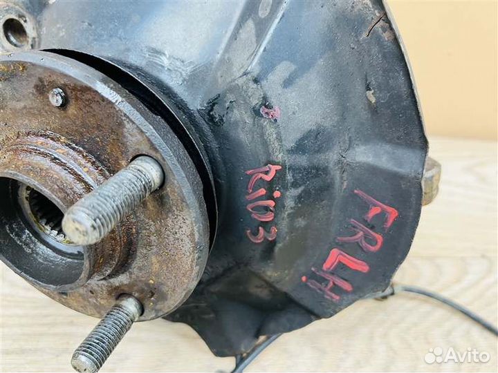 Кулак поворотный передний левый Hyundai Solaris 1