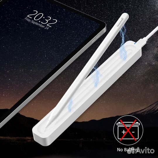 Стилус Goojodog 13gen с беспроводной зарядкой