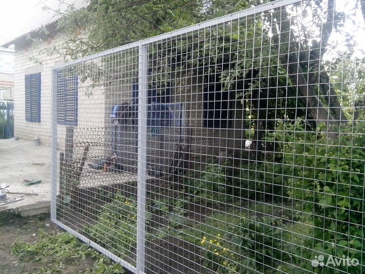 Забор из сварной сетки под ключ качественно
