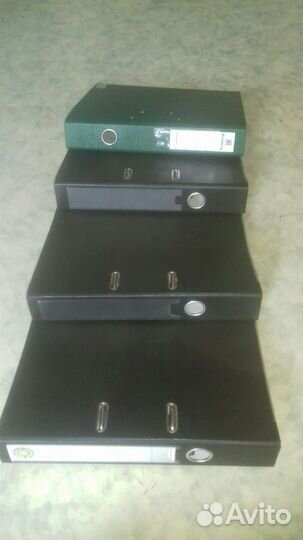 Папка-регистратор со скоросшивателем