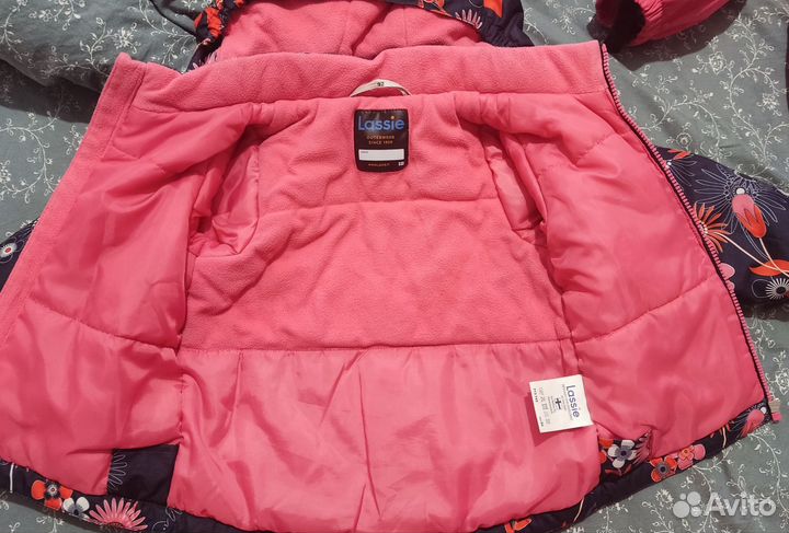 Зимний костюм lassie р-р 92