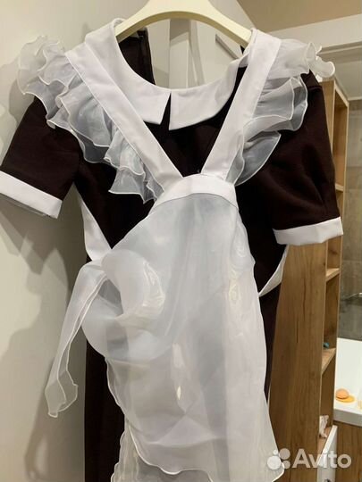 Школьный фартук и платье