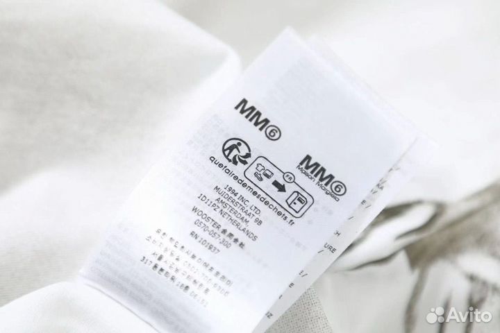 Футболка Supreme x MM6