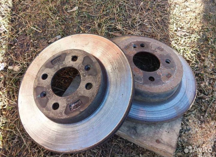 Задние тормозные диски hyundai solaris