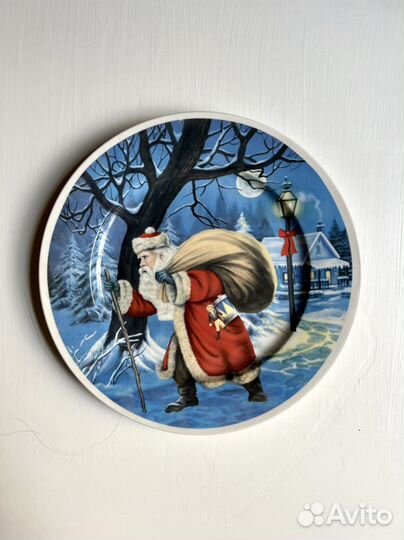 Новогодняя тарелка