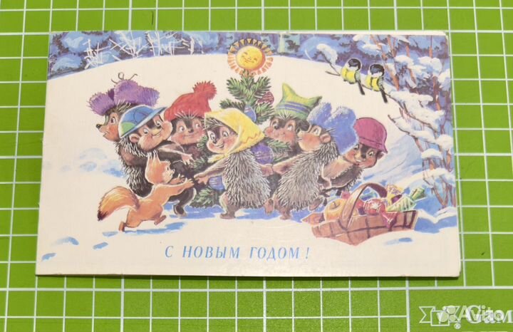 Конверт и открытка СССР Зарубин 1991 г