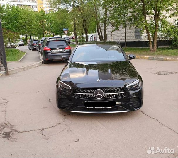 Персональный водитель Mercedes e class