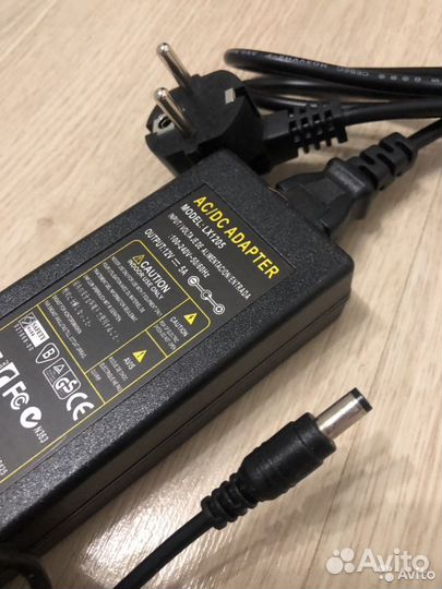 Блок адаптер питания 12v 5a 3a, 12 вольт ампер 12в