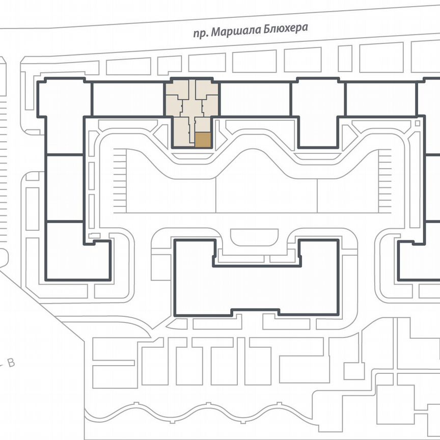 1-к. квартира, 38,4 м², 3/17 эт.