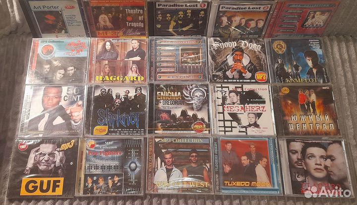 Компакт диски CD и MP3