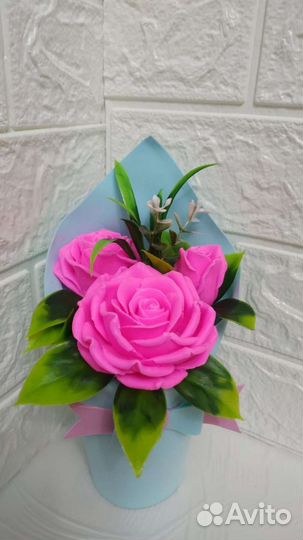 Мыльные букеты