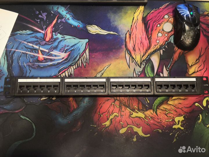 Патч панель 24