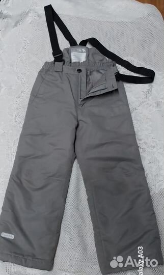 Зимние брюки для девочек 116