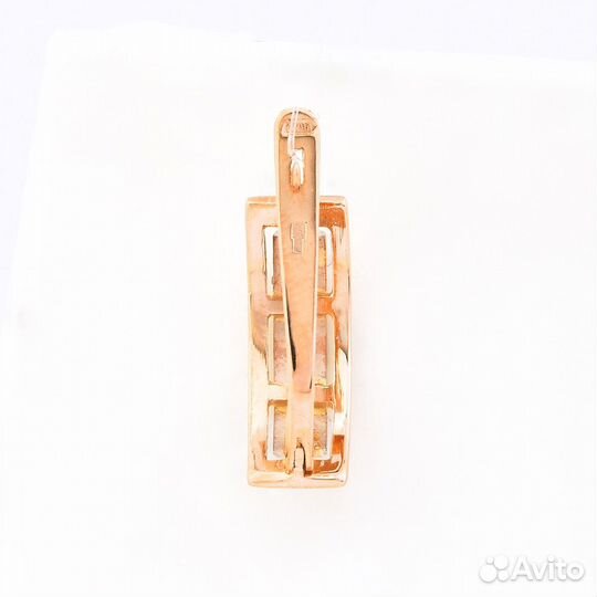 Серьги золотые