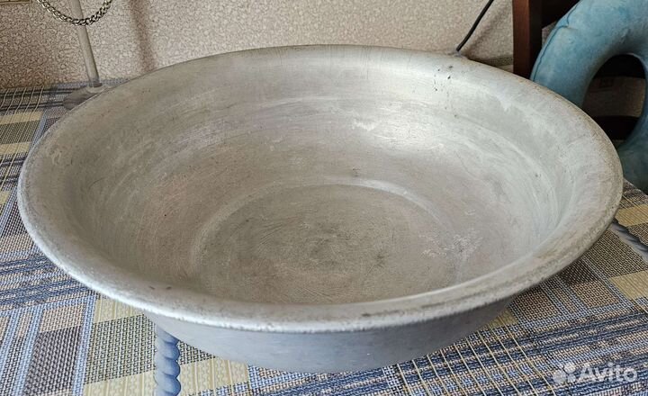 Таз алюминиевый