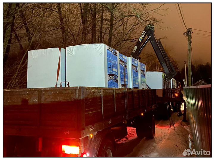 Газосиликатные блоки пеноблоки Bonolit