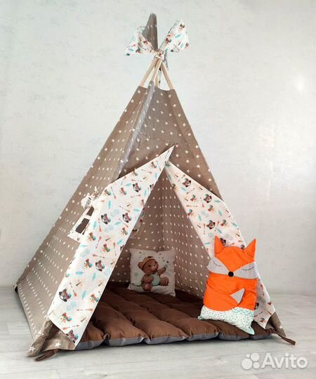Вигвам детский, Палатка, шатер домик, новый