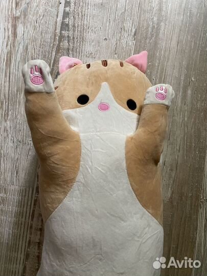 Игрушка-подушка кот 1 метр