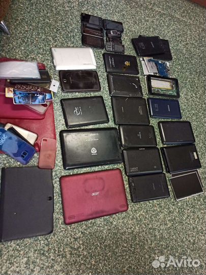 Большой планшет. Битое стекло