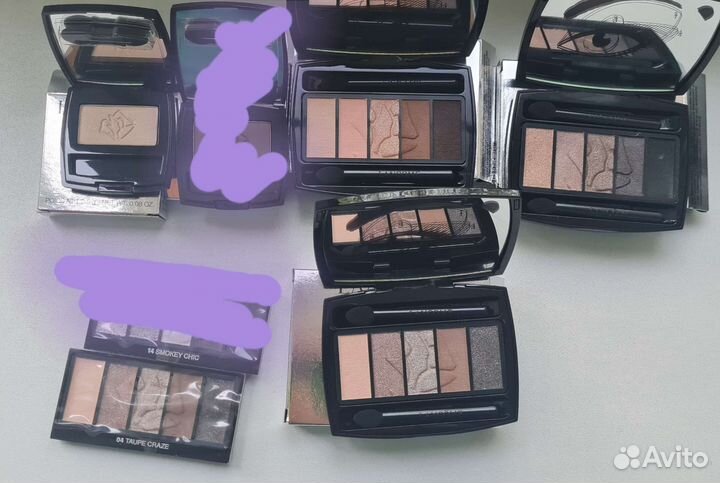 Lancome тени для век много оттенков