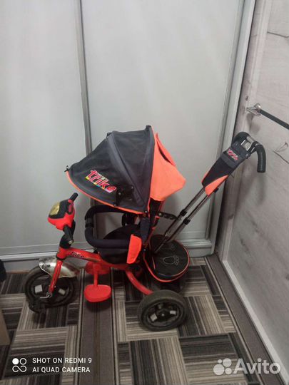 Детский трехколесный велосипед