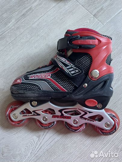 Роликовые коньки детские размер 31-34